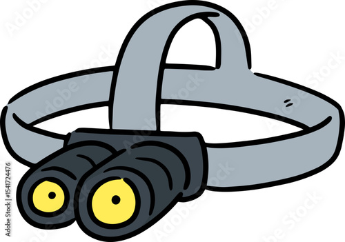 Illustration of headlamp
