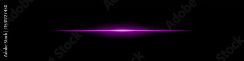 Elegant soft purple horizontal beam glowing on a dark background. A subtle flare evoking sunrise energy, cinematic transitions, or the first blink of futuristic awakening.