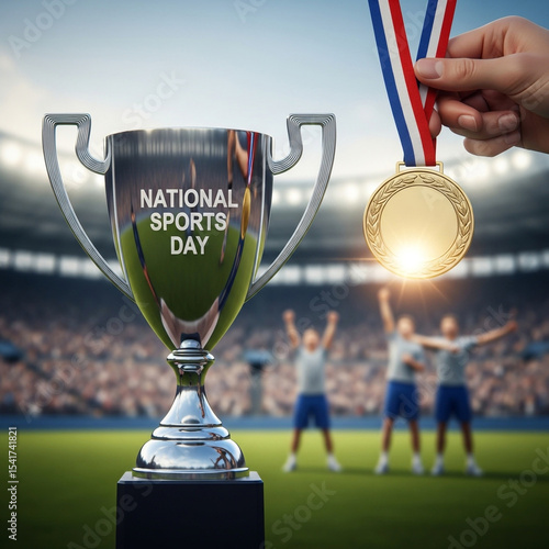 National Sports Day Trophy ...