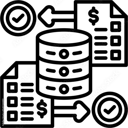 Transactional Data Icon