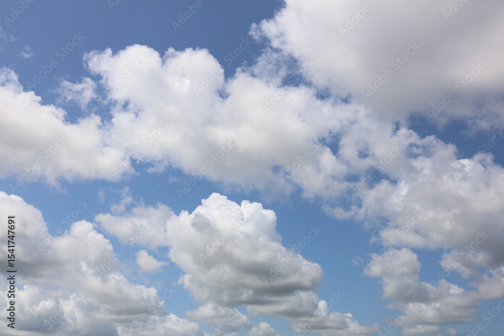 summer blue sky with clouds summer blue sky with clouds