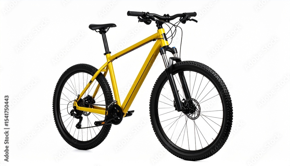 Naklejka premium bicycle isolated on white