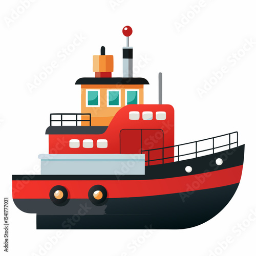 illustration of a ship