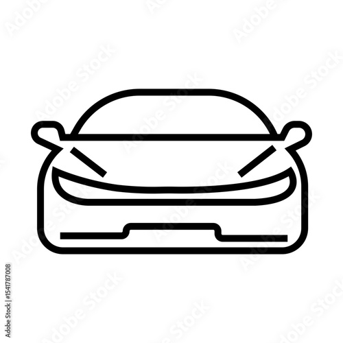 Luxury Chauffeur Icon Design