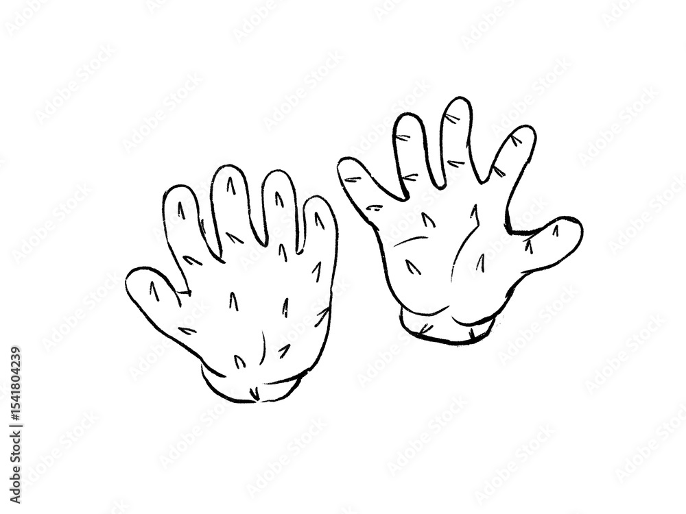 Obraz premium Thorny Hands