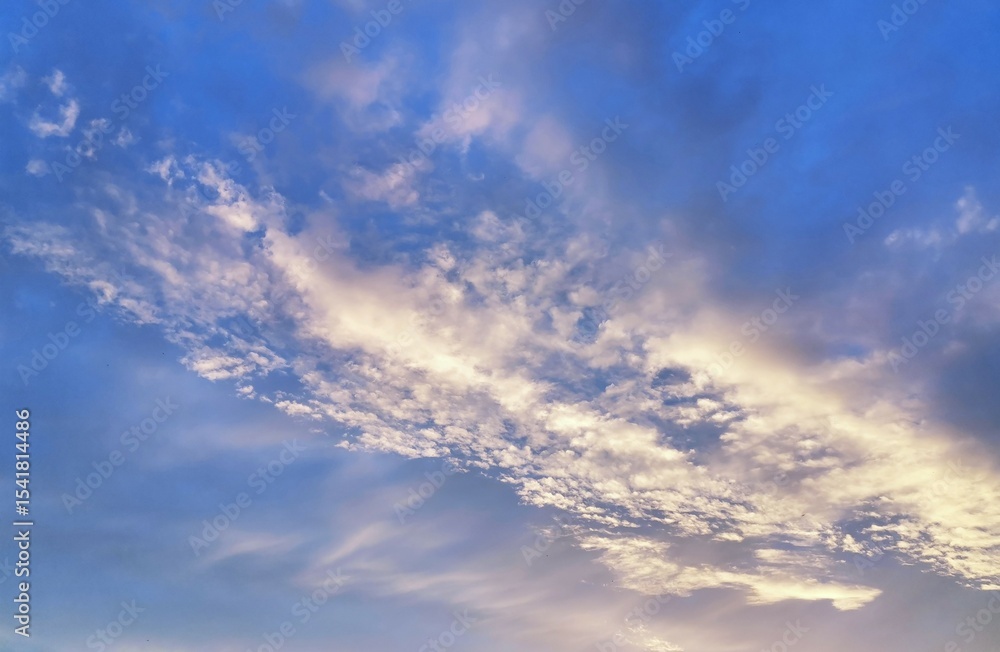Blue sky and clouds natural background Blue sky and clouds natural background