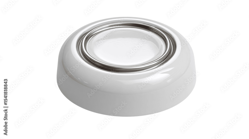 A reusable flask lid, white background --ar 16:9 A reusable flask lid, white background --ar 16:9