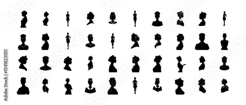 Nurse Silhouette Pack - 40 Design