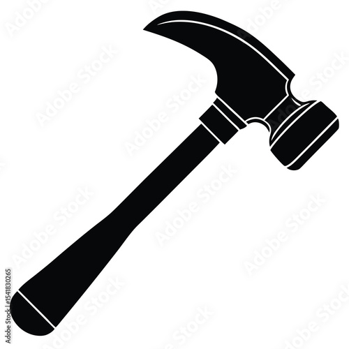 hammer isolated on white