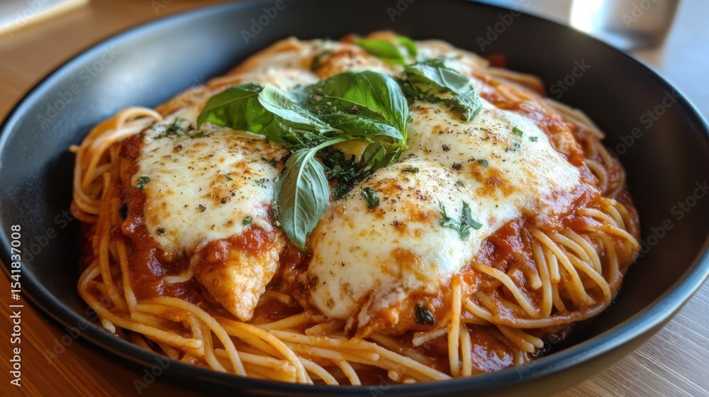 Chicken Mozzarella Pasta
Chicken Mozzarella Pasta