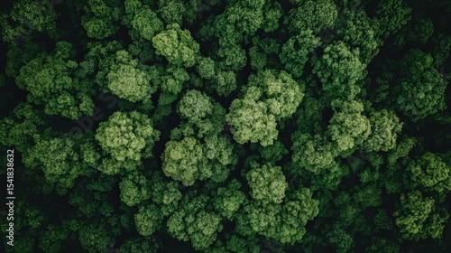 Aerial view of the Amazon rainforest, thick canopy stretching endlessly