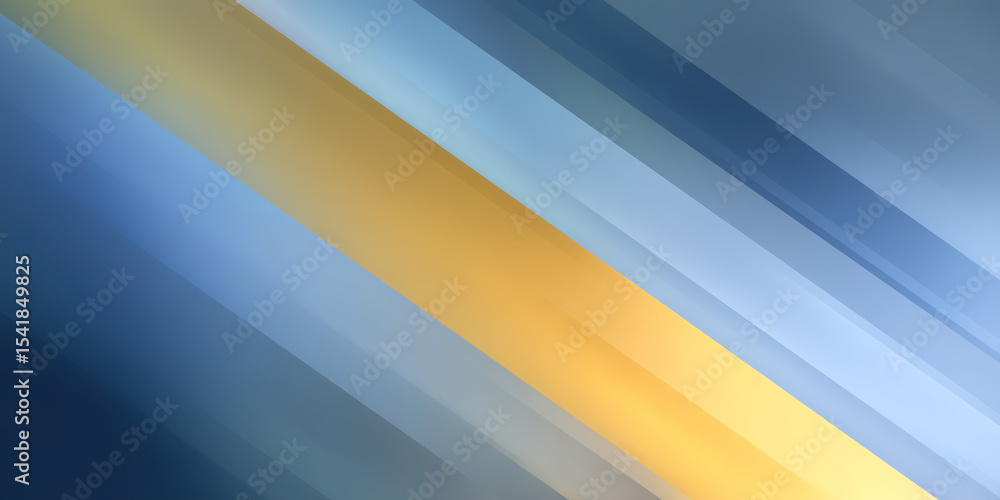 Obraz premium Minimalist blue diagonal stripes abstract background