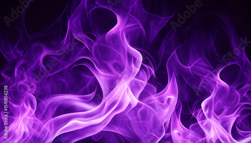 purple fire flames background
