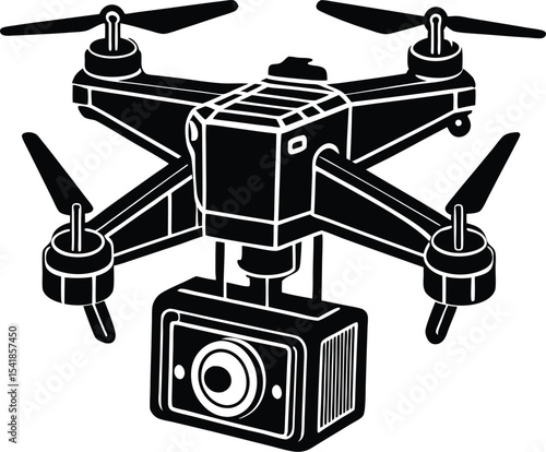 Drone Carrying GoPro Camera Equipment