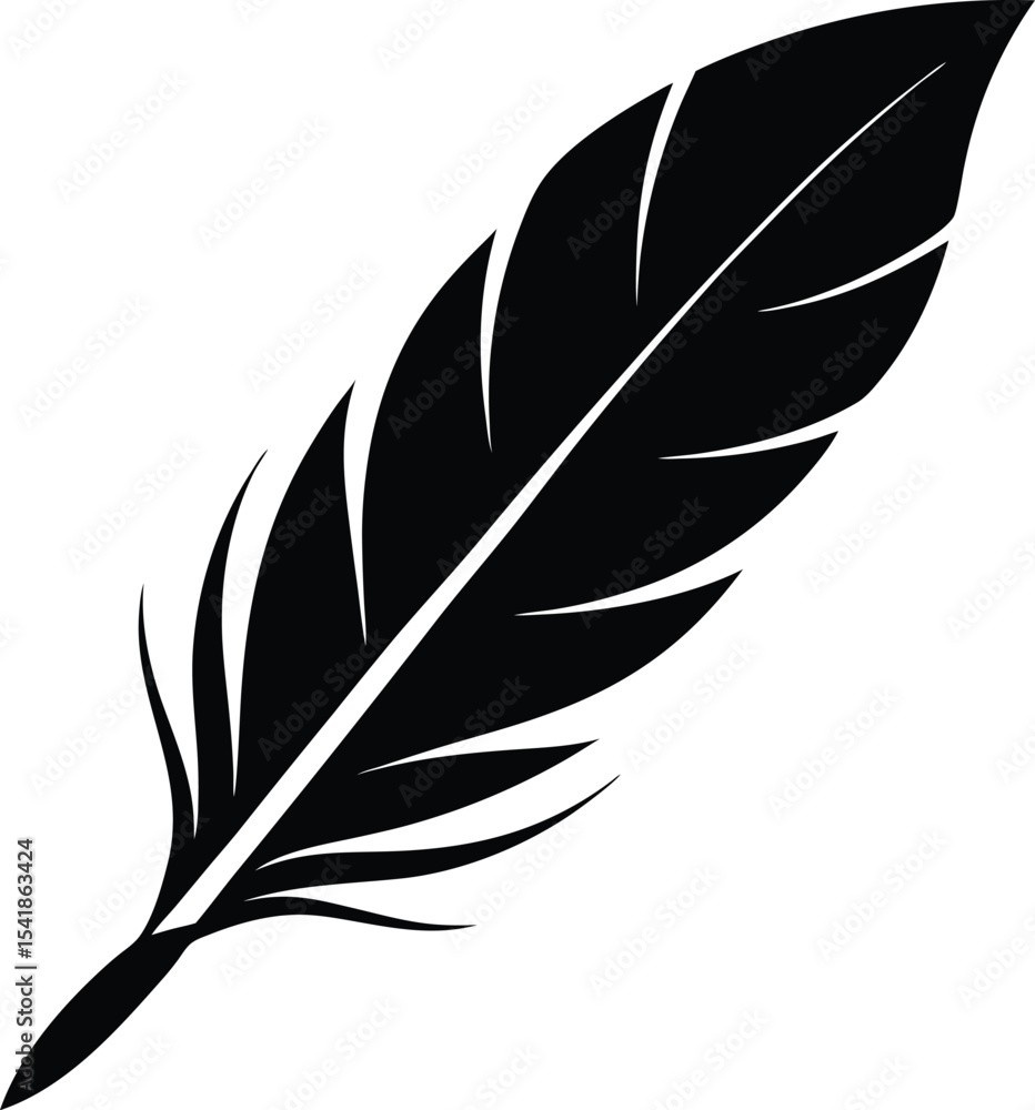 Obraz premium Feather Icon