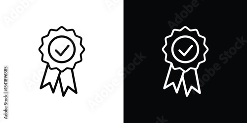 Accreditation icon. Graphic Design vector icon. Ui Ux Icons