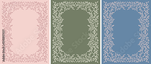 Collection of floral luxury frames, vintage vector borders, corner with ornate swirls. Old pattern for greeting card, wed invitation, menu, royal certificates, graphic design elements, packaging, cove
