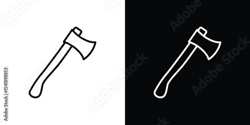 Axe icon. Graphic Design vector icon. Ui Ux Icons