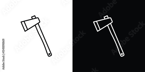 Axe icon. Graphic Design vector icon. Ui Ux Icons