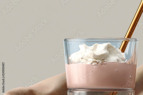 Strawberry frappe banner