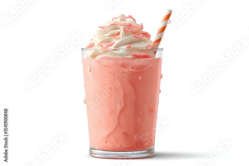 Strawberry frappe banner