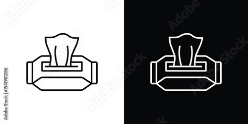 Box tissue icon. Graphic Design vector icon. Ui Ux Icons