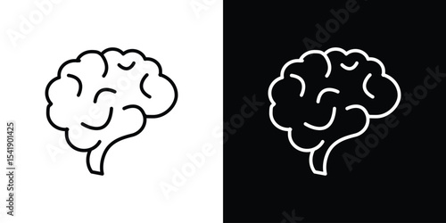 Brain icon. Graphic Design vector icon. Ui Ux Icons