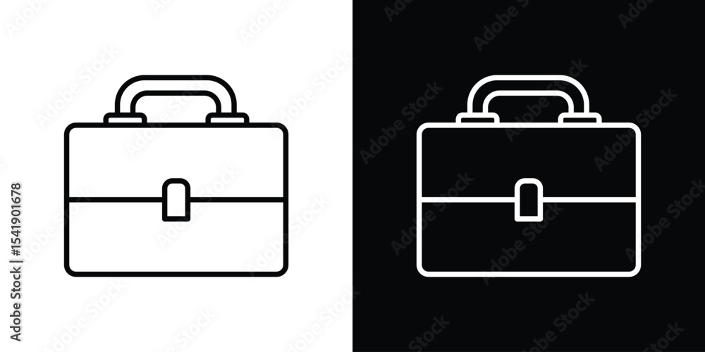 Briefcase icon. Graphic Design vector icon. Ui Ux Icons Briefcase icon. Graphic Design vector icon. Ui Ux Icons