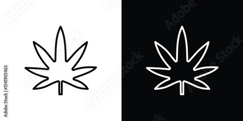 Cannabis icon. Graphic Design vector icon. Ui Ux Icons