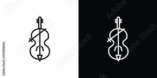 Cello icon. Graphic Design vector icon. Ui Ux Icons