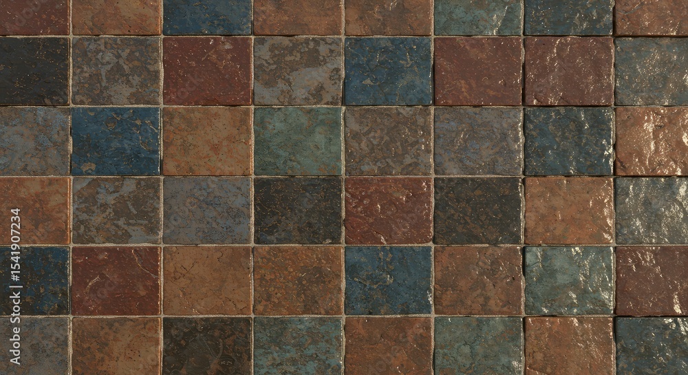 Rustic Stone Tile Mosaic Earthy Tones and Textures for Interior Design Rustic Stone Tile Mosaic Earthy Tones and Textures for Interior Design