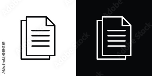 Copy icon. Graphic Design vector icon. Ui Ux Icons