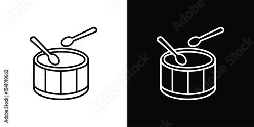 Drum icon. Graphic Design vector icon. Ui Ux Icons
