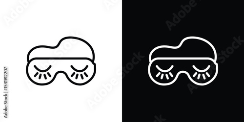 Eye mask icon. Graphic Design vector icon. Ui Ux Icons