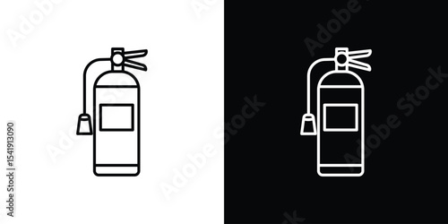 Fire extinguisher icon. Graphic Design vector icon. Ui Ux Icons
