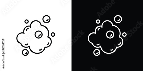 Foam icon. Graphic Design vector icon. Ui Ux Icons