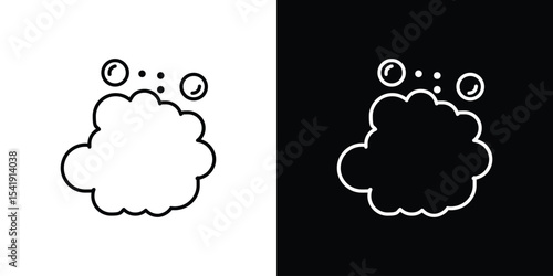 Foam icon. Graphic Design vector icon. Ui Ux Icons
