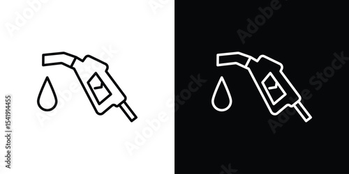Fuel icon. Graphic Design vector icon. Ui Ux Icons
