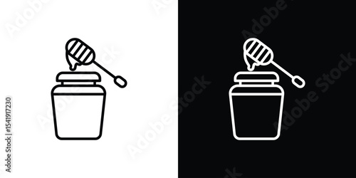 Honey pot icon. Graphic Design vector icon. Ui Ux Icons