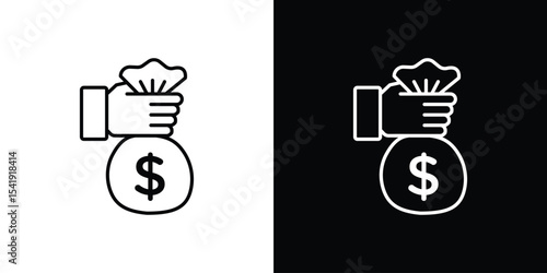 Investment icon. Graphic Design vector icon. Ui Ux Icons