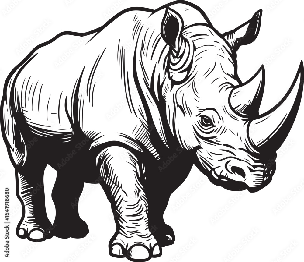 Fototapeta premium Rhinoceros