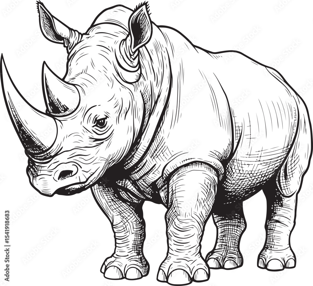 Fototapeta premium Rhinoceros