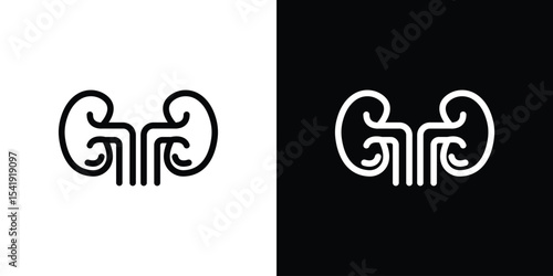 Kidneys icon. Graphic Design vector icon. Ui Ux Icons