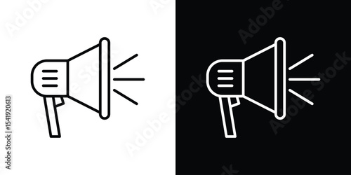 Loud Speaker icon. Graphic Design vector icon. Ui Ux Icons