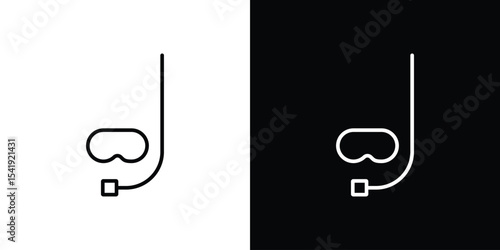 Mask snorkel icon. Graphic Design vector icon. Ui Ux Icons
