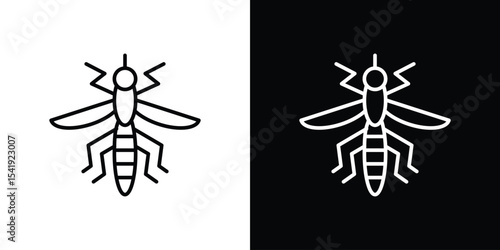 Mosquito icon. Graphic Design vector icon. Ui Ux Icons