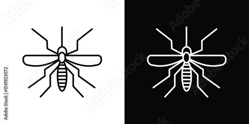 Mosquito icon. Graphic Design vector icon. Ui Ux Icons
