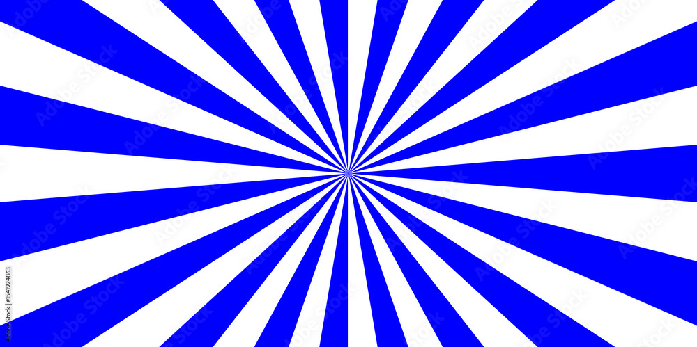 Fototapeta premium blue ray abstract retro cartoon pop sunburst background. minimal light sunburst texture design.