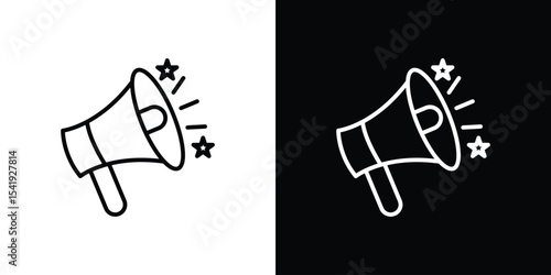 Promotion icon. Graphic Design vector icon. Ui Ux Icons