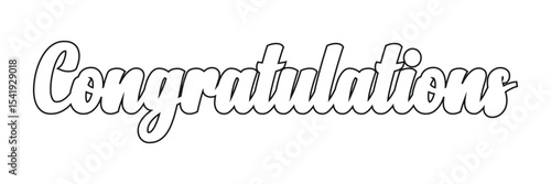 calligraphy congratulations
